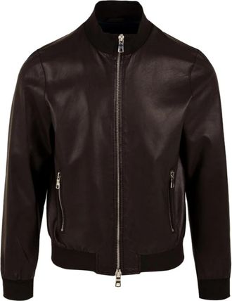 The Jack Leathers Derek Seamless Jacket - Heren - Leren en Su&egrave;de Jassen - Bruin - 2XL - Leer - Jassen