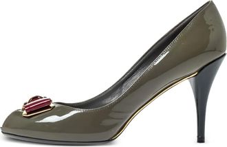 Louis Vuitton Pumps a punta aperta - Grigio