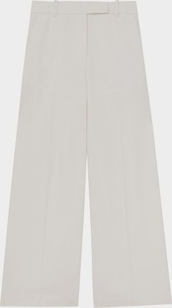 Reiss Devon High-Rise Wide-Leg Pants