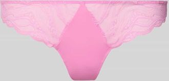 Calvin Klein Underwear String mit Spitze in Rosa, Größe XL