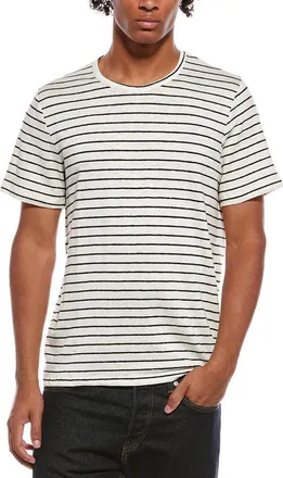 Onia Stretch Linen-Blend Crewneck T-Shirt