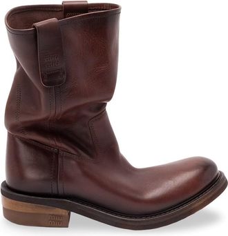 Miu Miu Leather Boots