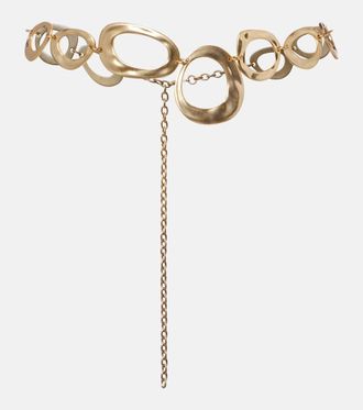 Zimmermann Alight gold-plated chain belt