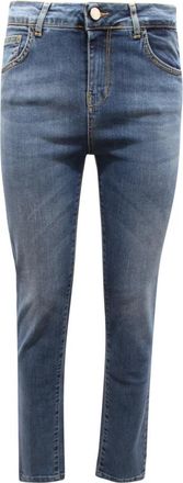 Kocca Denim Broek Gemaakt in Itali&euml; - Dames - Skinny Jeans - Blauw - W30 - Denim - Jeans