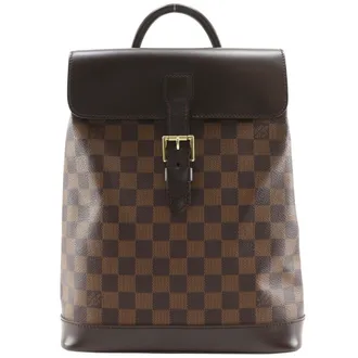 Louis Vuitton Brown Damier Canvas Backpack (Pre-Owned)