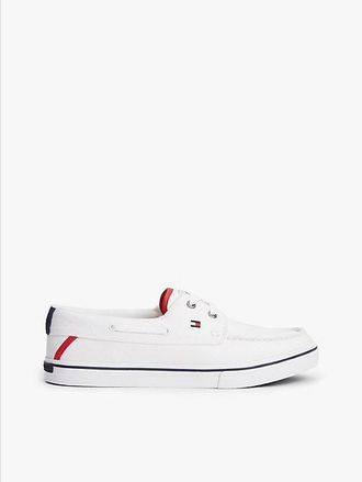 Tommy Hilfiger Canvas Boat Shoe Trainers
