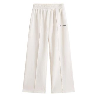 Tommy Hilfiger Dames, Broeken, Beige, Maat: M Zijde