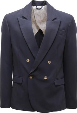 Imperial Jz 2Ohbq Double-breasted Jasje - Heren - Blazers - Blauw - S - Jassen