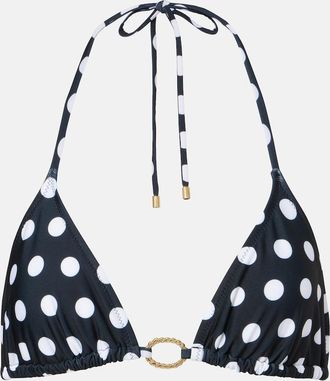 Alexandra Miro Top de bikini Alex con lunares