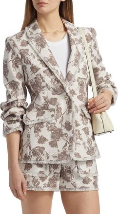 Cinq &agrave; Sept Vivienne Boucle Khloe Blazer In Multicolor