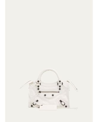 Balenciaga Le City Mini Leather Top-Handle Bag