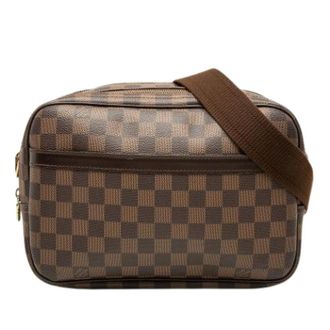 Louis Vuitton Pre-owned Reporter PM - Dames - Pre-owned - Bruin - Maat: ONE Size