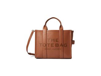 Marc Jacobs The Leather Medium Tote Bag Tote Handbags Argan Oil