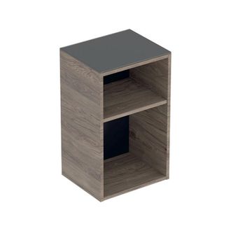 Keramag Geberit Smyle Armario Lateral Cuadrado, 500358, 36x60x29,9cm