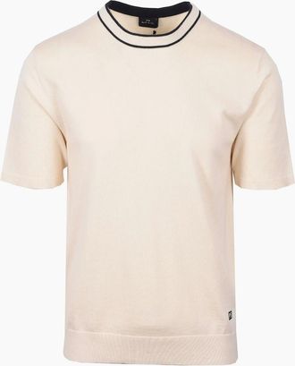 Paul Smith Mens PAUL SMITH SWEATER SS T-SHIRT WHITE - Size: 38