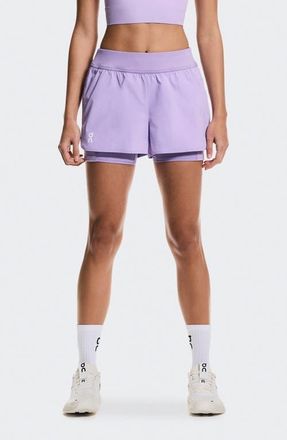 On Court 3-Inch 2-in-1 Shorts in Bloom at Nordstrom, Size X-Small