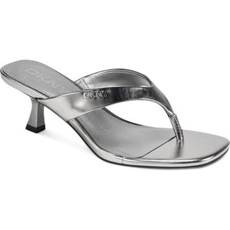 DKNY Mackey Flip Flop in Nickel at Nordstrom, Size 7.5