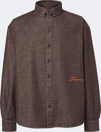 Jacquemus Simon de-N&icirc;mes denim shirt