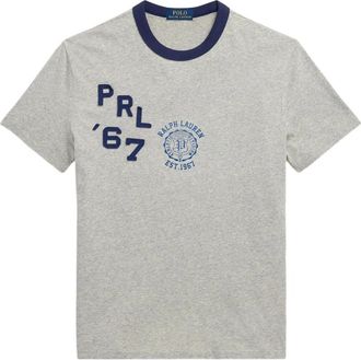 Polo Ralph Lauren T-shirt con ricamo - Grigio