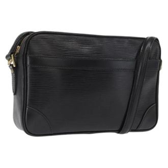 Louis Vuitton Pre-owned Cross Body Bags, female, Black, Size: ONE SIZE Pre-owned Leather Cross Body Bag