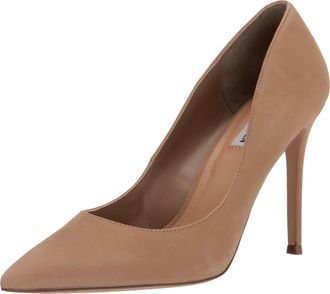 Steve Madden Evelyn Pump Tan Nubuck EVEL07S1-TAN Womens