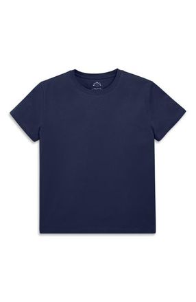 primary Adult Easy Crewneck Tee in Navy at Nordstrom, Size Xx-Large
