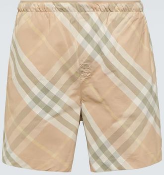 Burberry Burberry Check swim trunks