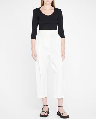 Majestic Filatures Soft Touch 3/4-Sleeve Scoop-Neck Tee