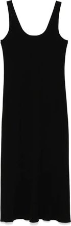 Vince scoop-neck midi dress - Black