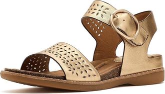 S&ouml;fft Bali Iii Womens Sandals Gold : 7.5 M (B), Leather