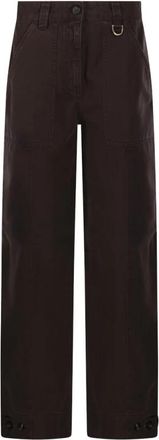 Golden Goose Journey Ws Werkbroek - Dames - Straight fit broeken - Bruin - M - Katoen - Broeken