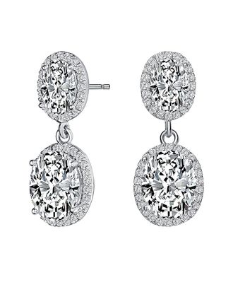 Genevive Silver Earrings