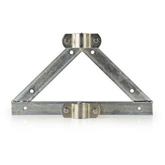Nedis Soporte De Pared Para Antena Parab&oacute;lica | Di&aacute;metro De M&aacute;stil: 32-42 Mm | 90 Mm De Distancia A La Pared | Acero Ne550687617