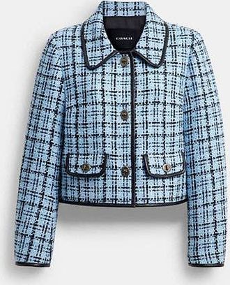 Coach Turnlock Tweed Jacket