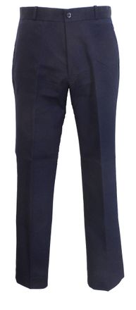 Relco Classic Retro mod sta Press Trousers (36, Navy)