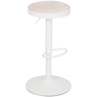 Atmosphera Taburete De Bar Ilsa Marfil 41.5x41.5cm Atmosphera Cr&eacute;ateur DInt&eacute;rieur