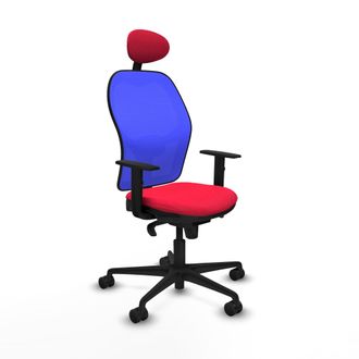 Piqueras y Crespo Silla De Oficina Con Cabecero Jorquera Piqueras Y Crespo 1d036n1 Rojo