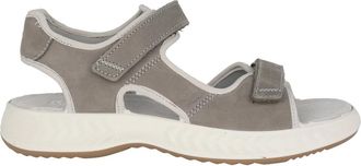 Ara Stijlvolle damessandaal in donker beige - Dames - Sandalen - Grijs - 40 EU - Su&egrave;de - Schoenen
