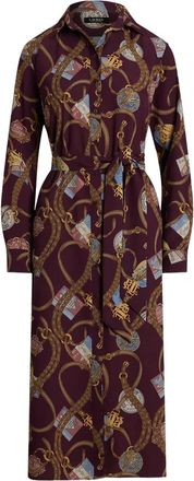 Lauren Ralph Lauren Chemisier midi - Viola