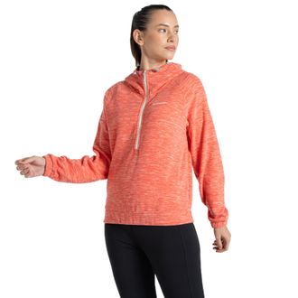 Craghoppers Dames/Dames Esk Half Zip Fleece Top (Diep Koraal)