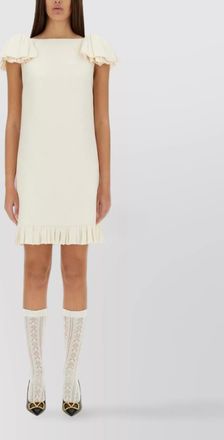 Valentino short dress in crepe couture