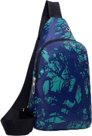 Generic Small Crossbody Sling Backpack for Women Men, Shoulder Chest Bag Daypack for Hiking Traveling, Fanny Packs for Outdoors Sports Cycling (Green)