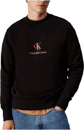 Calvin Klein Hombre, Sudaderas, Negro, Talla: M