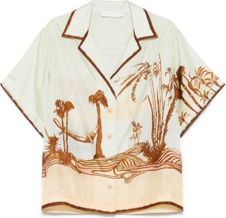 Zimmermann Coco Shirt - Womens - Silk