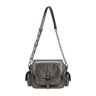 Coccinelle Crossbody Tas - Dames - Schoudertassen - Grijs - ONE Size - Tassen