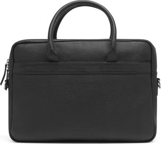 Bolongaro Trevor Mens Real Leather Amory Crossbody Satchel - Black - One Size