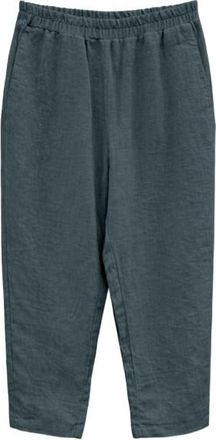 Mazine Straight Leg Linen Pants Freizeithose f&uuml;r Damen | blau