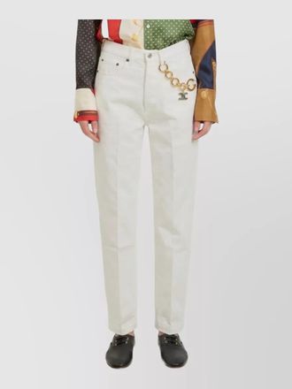 Celine high-rise straight-leg denim jeans