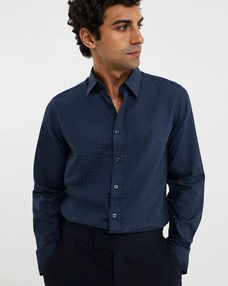 Jacamo Geo Print Shirt Long