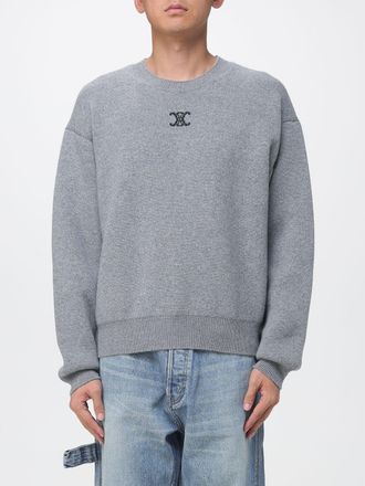 Celine Maglia girocollo in puro cashmere con logo Triomphe e spalle scese